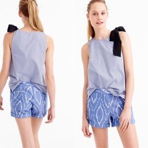JCrew ikat shorts